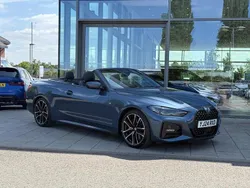 Arctic race blue Used 2024 BMW 420 M Sport Cabriolet | £44,000 (Expensive)