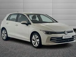 Pure white Used 2024 VW Golf VIII Style Hatchback | £24,990 (A bit pricey)