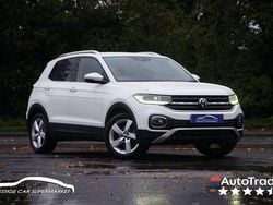 White Used 2021 VW T-Cross SEL SUV | £15,099 (Fair price)
