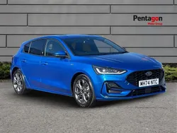 Blue Used 2025 Ford Focus ST-Line Hatchback | £21,495 (A bit pricey)
