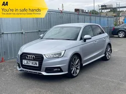 Silver Used 2017 Audi A1 Sportback Black Edition Hatchback | £8,595 (Fair price)