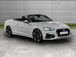 White Used 2020 Audi A5 Cabriolet Black Edition Cabriolet | £29,499