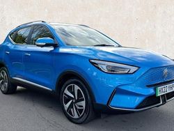 Blue Used 2022 MG ZS Trophy Sedan | £13,590 (Fair price)