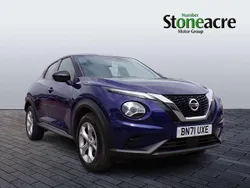 Blue Used 2021 Nissan Juke N-Connecta SUV | £13,995 (Fair price)