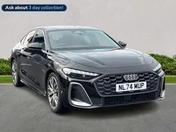 Black Used 2024 Audi A5 S-Line Coupe | £33,430 (Fair price)