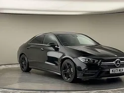 Cosmos black Used 2022 Mercedes CLA35 AMG AMG Coupe | £27,900 (Fair price)
