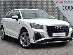 White Used 2022 Audi Q2 S-Line SUV | £18,994 (Fair price)