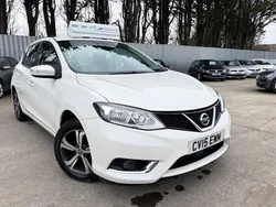 White Used 2015 Nissan Pulsar Acenta Hatchback | £3,895 (Expensive)