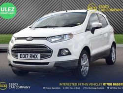 White Used 2017 Ford Ecosport Titanium SUV | £7,100 (Fair price)