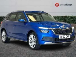 Blue Used 2022 Skoda Kamiq SE L Executive SUV | £16,300 (Fair price)