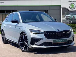 Brilliant silver metallic Used 2025 Skoda Scala Monte Carlo Hatchback | £23,785 (Expensive)