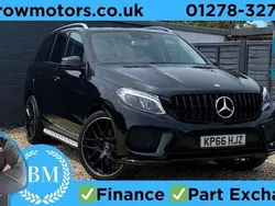 Black Used 2016 Mercedes GLE350 AMG line SUV | £23,700 (Fair price)