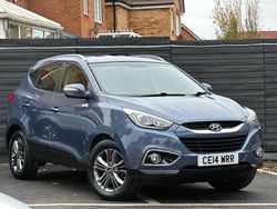 Blue Used 2014 Hyundai ix35 SE SUV | £4,499 (Fair price)