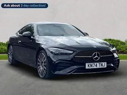 Black Used 2025 Mercedes CLE300 AMG Line Premium Plus Coupe | £48,999
