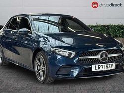 Blue Used 2021 Mercedes A250 Executive Hatchback | £17,800 (Fair price)