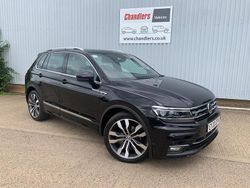 Black Used 2020 VW Tiguan R-line SUV | £20,790 (Good price)