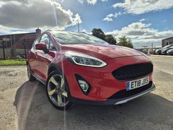 Red Used 2018 Ford Fiesta Active Hatchback | £8,991 (Fair price)