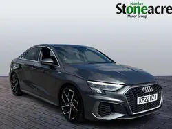Grey Used 2022 Audi A3 S-Line Sedan | £21,495 (Good price)