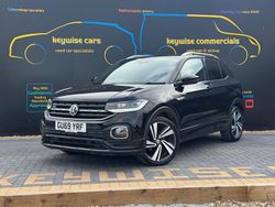 Black Used 2019 VW T-Cross R-line SUV | £13,990