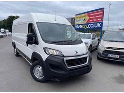 White Used 2021 Peugeot Boxer Van | £12,495 (Good price)