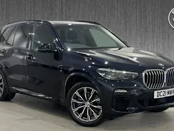 Black Used 2021 BMW X5 M Sport SUV | £35,999 (Good price)