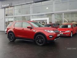 Red Used 2018 Land Rover Discovery Sport HSE SUV | £10,999 (Super price)