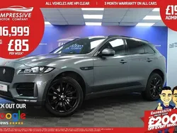 Grey Used 2017 Jaguar F-Pace R-Sport SUV | £16,999 (Fair price)
