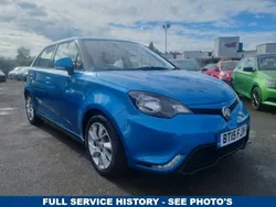 Blue Used 2015 MG MG3 Hatchback | £3,999 (Fair price)