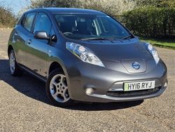 Grey Used 2016 Nissan Leaf Acenta Hatchback | £4,250