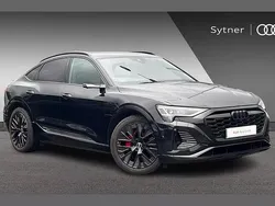 Black Used 2023 Audi Q8 e-tron Advanced SUV | £52,000 (Expensive)