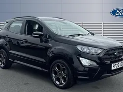 Black Used 2022 Ford Ecosport ST-Line SUV | £11,553 (Fair price)