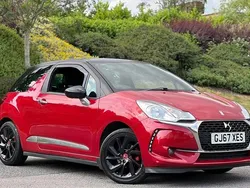 Red Used 2017 DS Automobiles DS3 Connected Chic Hatchback | £6,195 (Fair price)