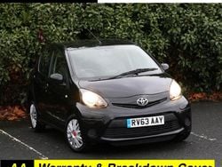 Black Used 2013 Toyota Aygo Hatchback | £3,799 (Fair price)