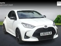 White Used 2023 Toyota Yaris Hybrid Sport Hatchback | £18,052 (Fair price)