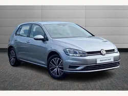 Silver Used 2019 VW Golf VII SE Hatchback | £13,450 (Fair price)