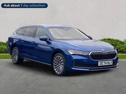 Blue Used 2025 Skoda Superb LAURIN & KLEMENT Estate | £36,565