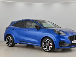 Blue Used 2021 Ford Puma ST Hatchback | £17,495 (Fair price)