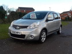Silver Used 2010 Nissan Note N-TEC MPV | £2,295 (Fair price)