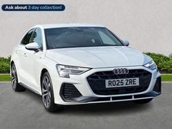 White Used 2025 Audi A3 S-Line Sedan | £29,264 (A bit pricey)