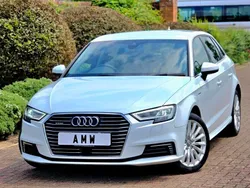 White Used 2017 Audi A3 e-tron Advanced Hatchback | £9,499