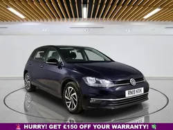 Black Used 2019 VW Golf VII Match Hatchback | £9,549 (Fair price)