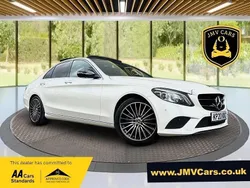 White Used 2020 Mercedes C220 Premium Plus Sedan | £19,975 (Fair price)