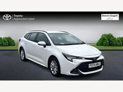 White Used 2024 Toyota Corolla Estate | £24,727 (A bit pricey)