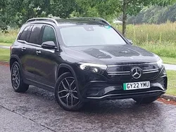 Black Used 2022 Mercedes EQB350 AMG Line Premium SUV | £23,498 (Fair price)