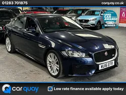 Blue Used 2016 Jaguar XF Supercharged Sedan | £16,495 (Fair price)