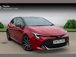 Red Used 2024 Toyota Corolla Sport Hatchback | £23,610 (Fair price)