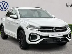 White Used 2024 VW T-Roc R-line SUV | £29,929 (Expensive)