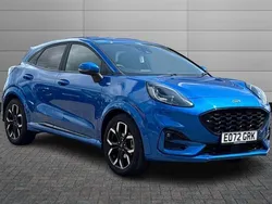 Blue Used 2022 Ford Puma ST-Line X Hatchback | £18,150 (Fair price)