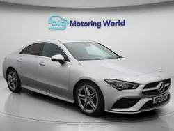 Silver Used 2021 Mercedes CLA200 AMG line Coupe | £18,700 (Fair price)