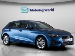 Blue Used 2022 Audi A3 Sportback Hatchback | £15,000 (Fair price)